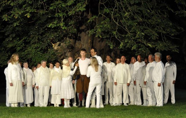 POPPEAS KRONING/ THE CORRONATION OF POPPEA, Den Fynske Opera at Valdemars Castle, 2012, photographer: Knud Mortensen