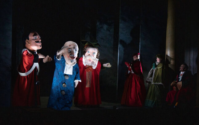 Dyrets År – 1666/The Year of the Beast - 1666, Aarhus Sommeropera, 2021, set and costume design: Gøje Rostrup, Photographer: Pernille Bering