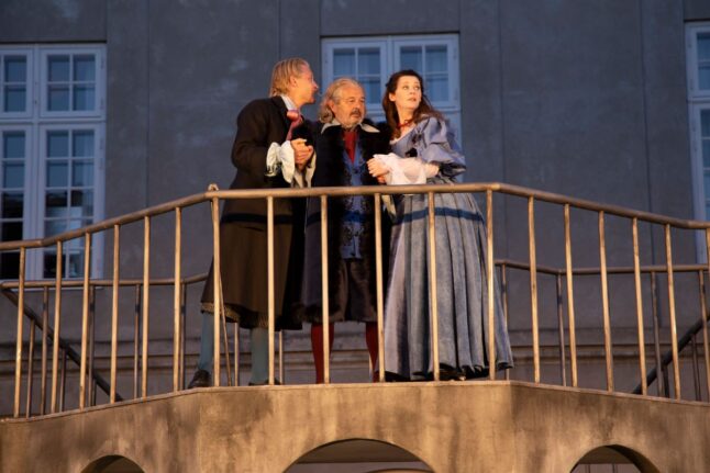 DEN GERRIGE/THE MISER, Grønnegårds Teatret, 2023, , Photographer: Bjarne Stæhr
