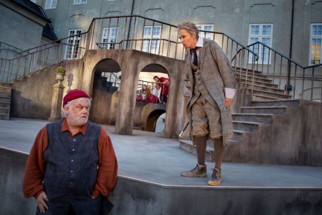 DEN GERRIGE/THE MISER, Grønnegårds Teatret, 2023, , Photographer: Bjarne Stæhr